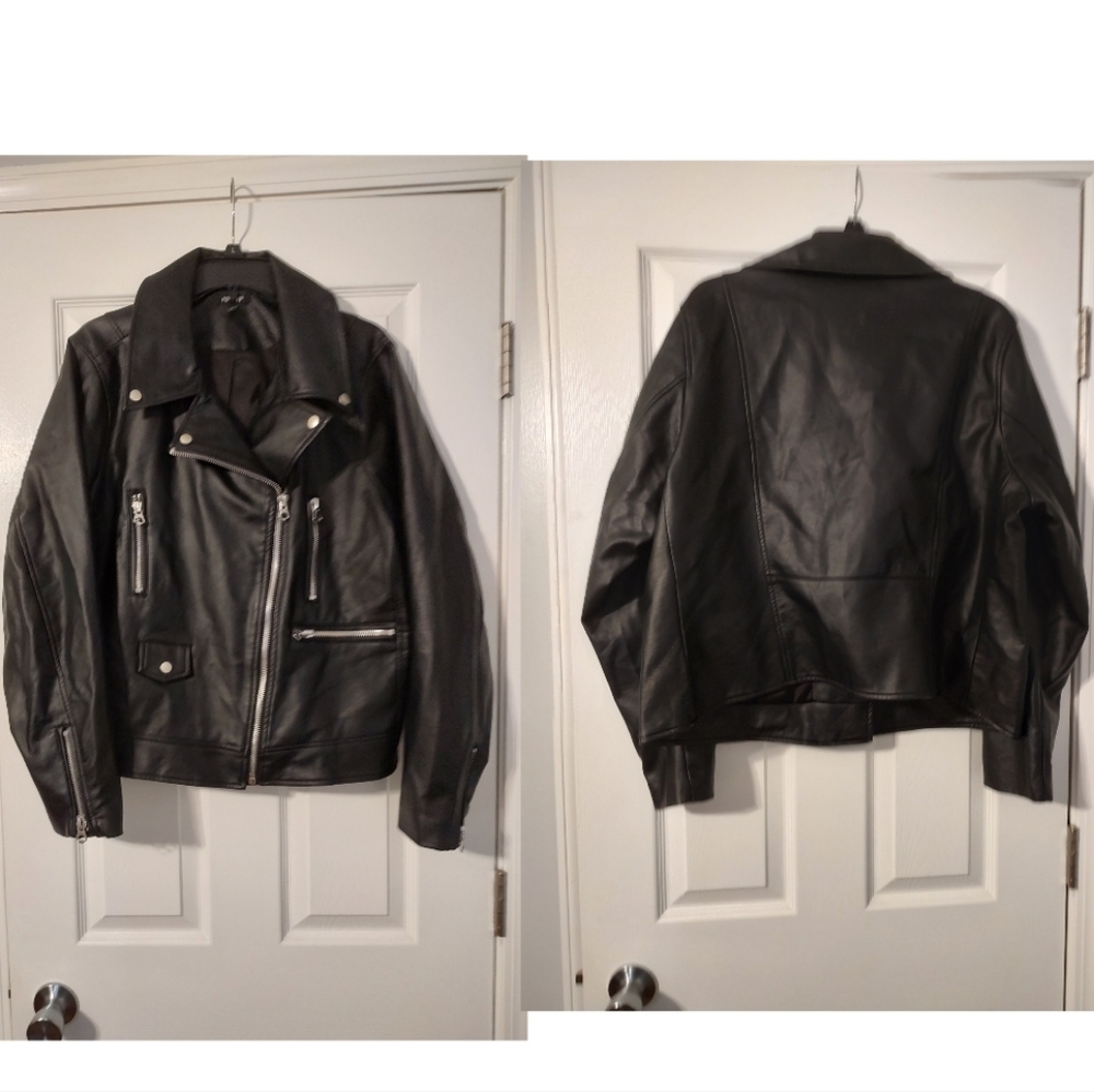 Torrid Motorcycle Faux Leather Jacket size 3